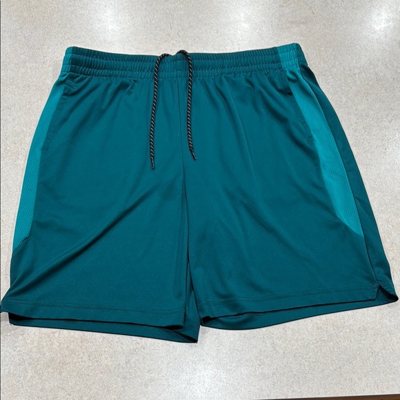 Tek Gear Men's Teal Athletic Shorts - Picture 1 of 3